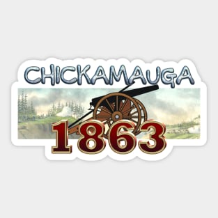 Battle of Chickamauga Sticker